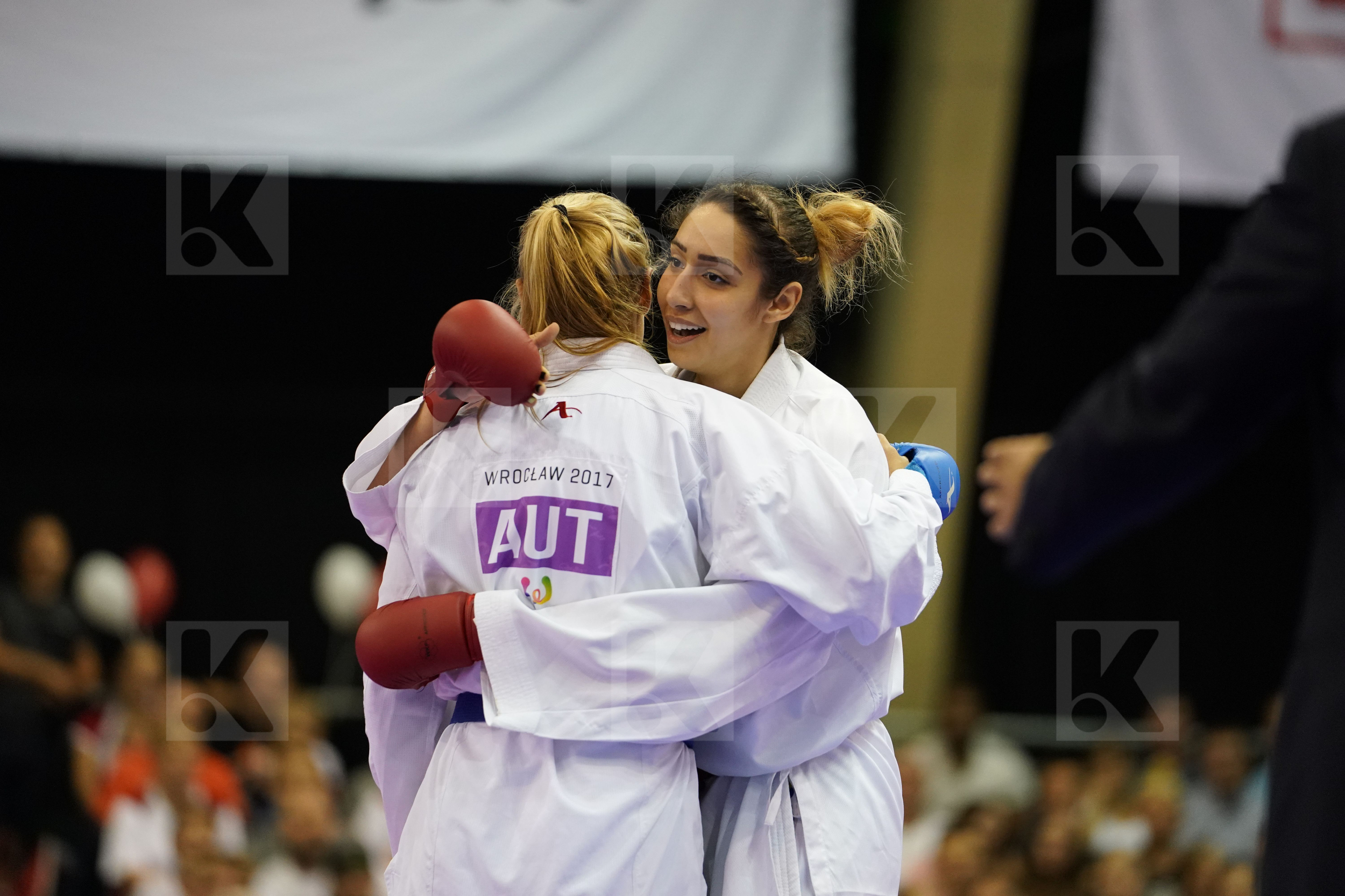 Algeria Austria Buchinger Alisa Female Kumite -68kg Gold match Matoub Lamya